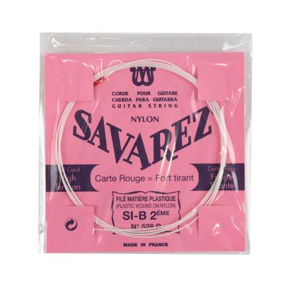 SAVAREZ 528R 2弦 フラメンコギターバラ弦×5本