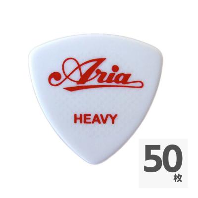 ARIA RUBBER GRIP HEAVY WH×50枚 ピック