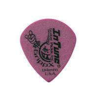 In Tune Guitar Picks DGP4-C114 GrippX-XJJ 1.14mm Purple ギターピック×36枚