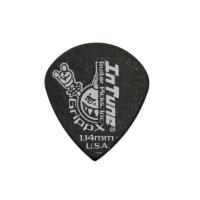 In Tune Guitar Picks DGP3-B114 GrippX-XJb 1.14mm Black ギターピック×36枚