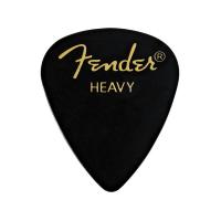 Fender 351 Shape Classic Picks Black Heavy ピック×12枚