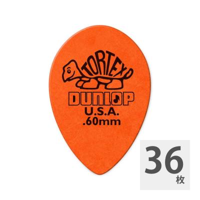 JIM DUNLOP 423R TORTEX SMALL TEAR DROP 0.6×36枚 ピック