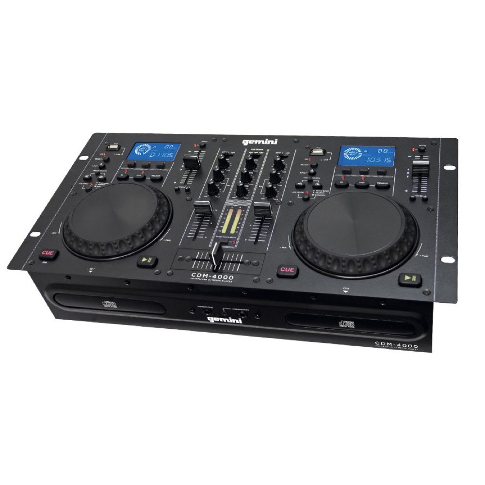 GEMINI CDM-4000 オールインワンCDJワークステーション(ジェミナイ 一体型CDJワークステーション) |  chuya-online.com 全国どこでも送料無料の楽器店