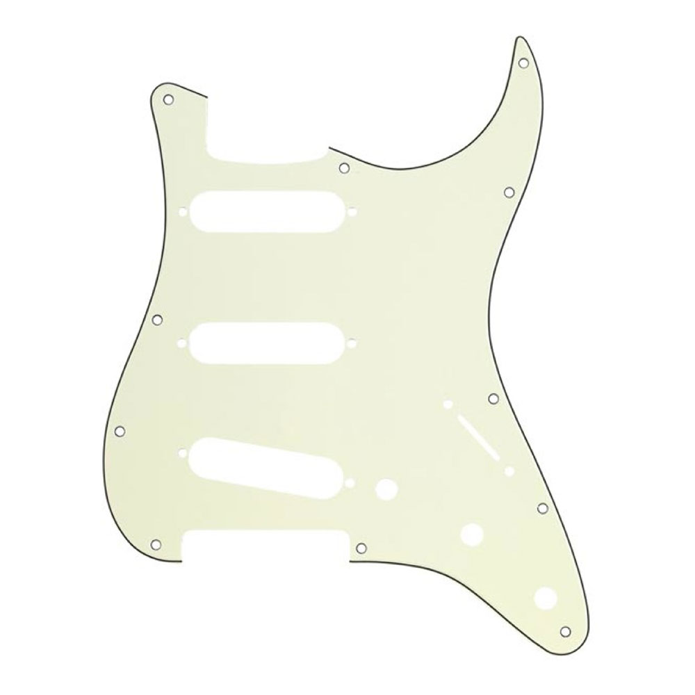 Fender 11-Hole Modern-Style Stratocaster S/S/S Pickguards MINT GREEN ピックガード