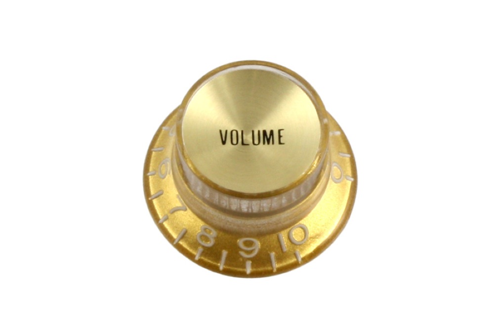 ALLPARTS KNOB 5013 Gold Volume Reflector Knobs コントロールノブ