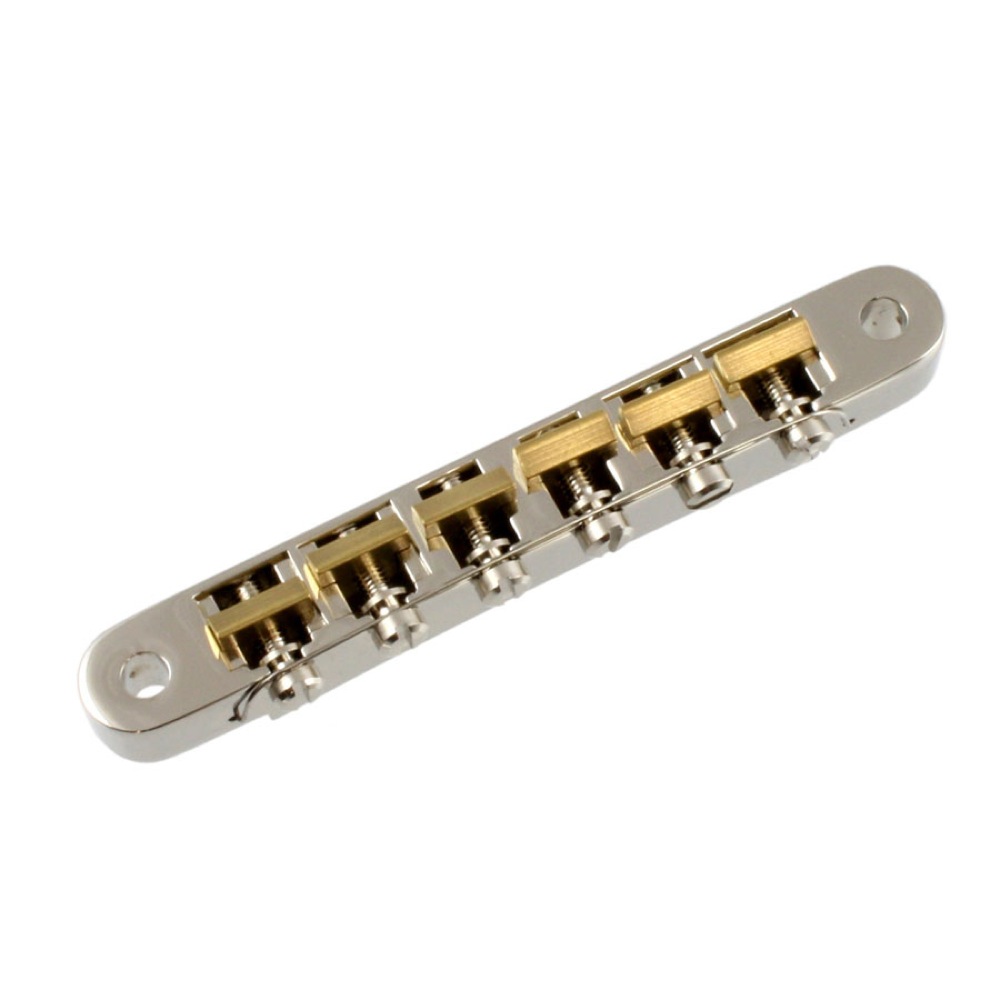 ALLPARTS BRIDGE 6001 Nickel Tunematic Bridge ABR-1タイプ ブリッジ(オールパーツ チューンOマティック  ブリッジ) | chuya-online.com 全国どこでも送料無料の楽器店