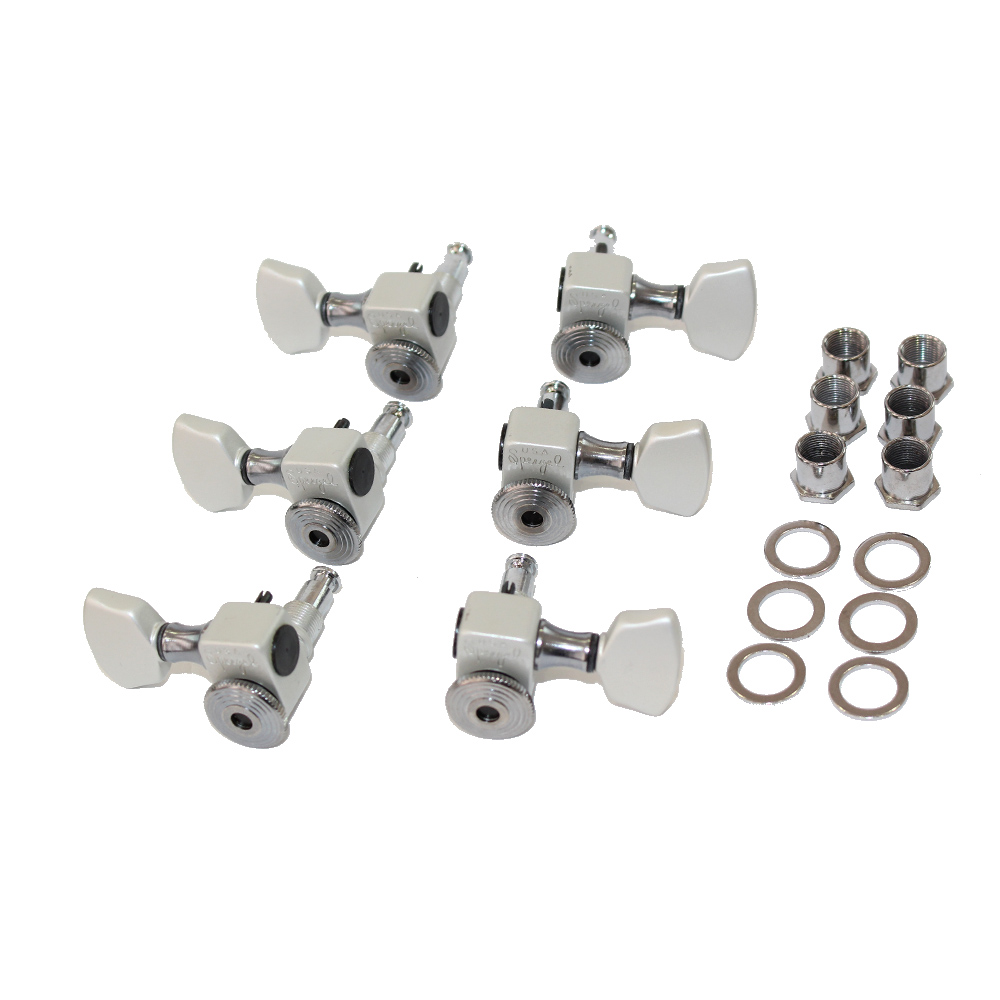 ALLPARTS TUNER 7016 Sperzel 3x3 Satin Locking Tuners Regular Mount