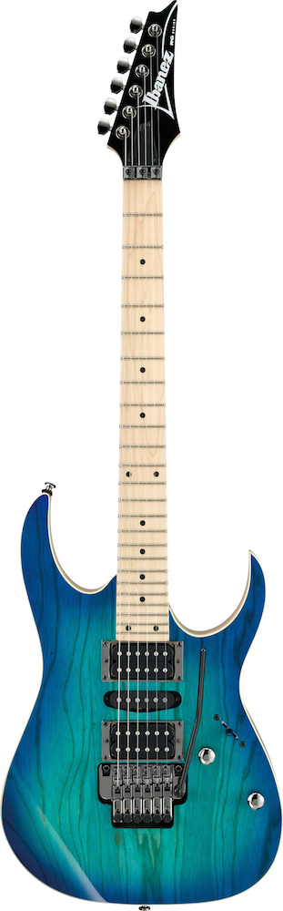 IBANEZ RG370AHMZ BMT エレキギター(アッシュ材のボディをTOPとSIDES