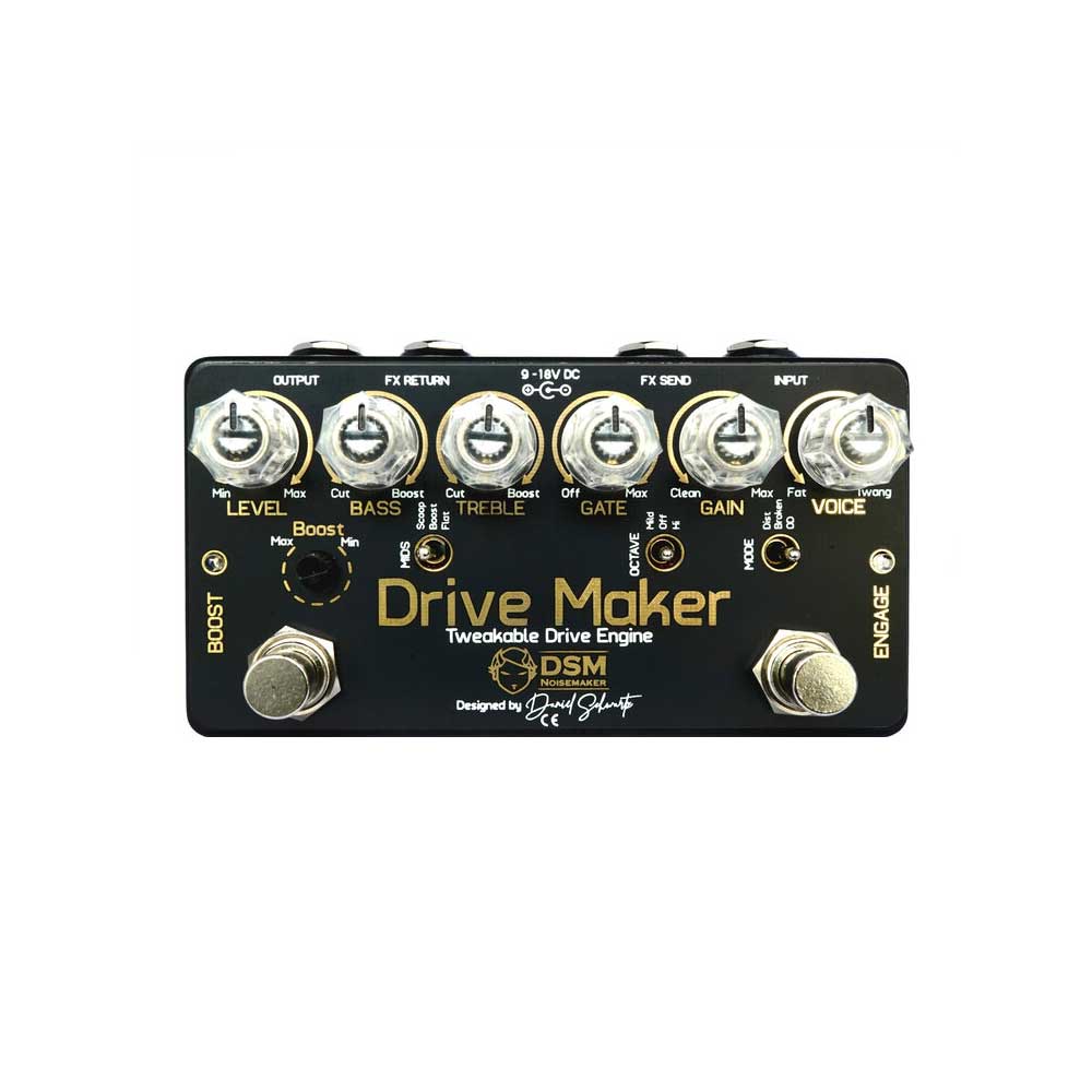 DSM Noisemaker Drive Maker プリアンプ ギターエフェクター(自分だけの歪みを作るためのドライブペダル)  全国どこでも送料無料の楽器店