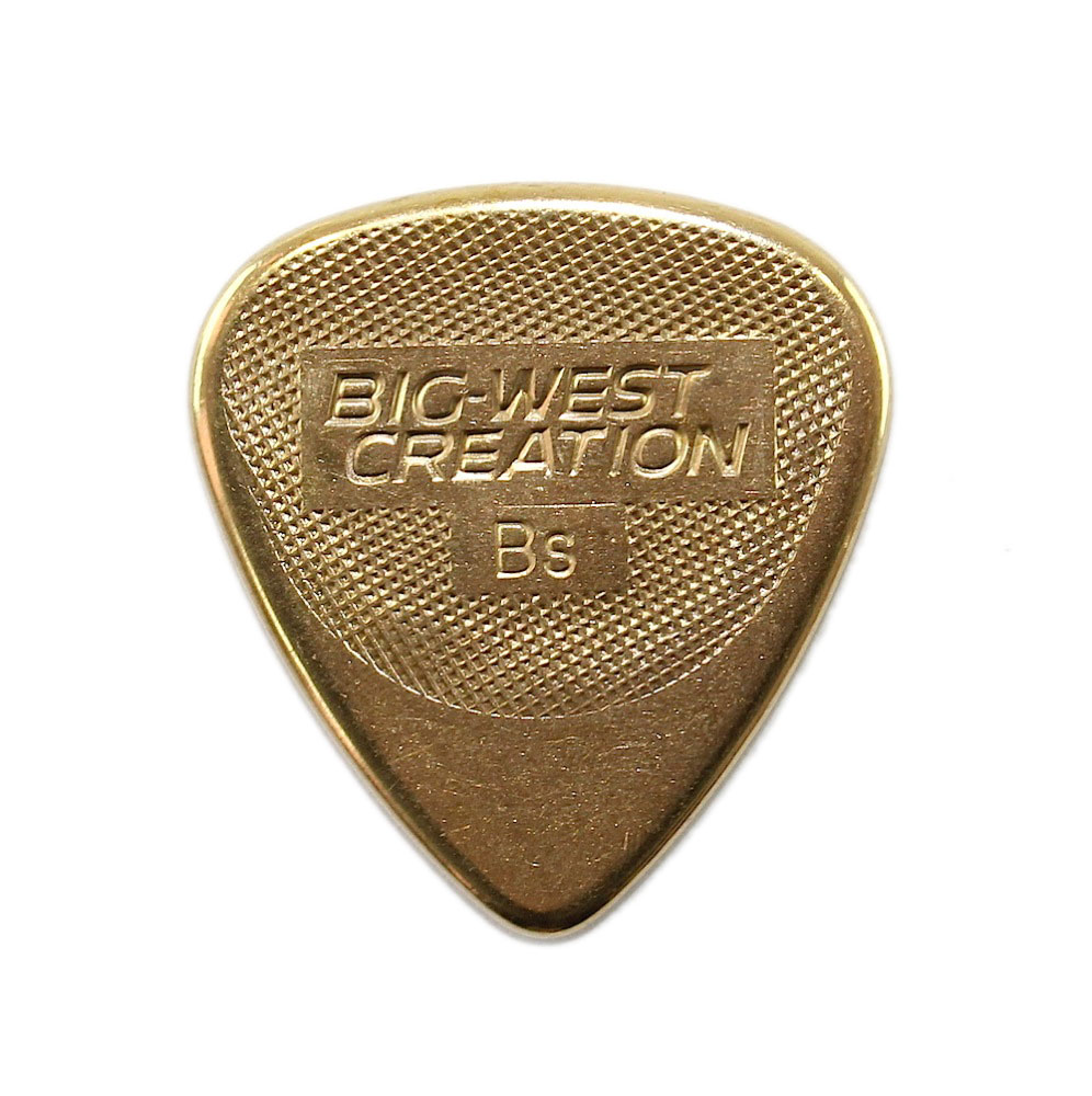 BWC METAL PICK TD2-BS Tear Drop 2mm メタルピック ブラス