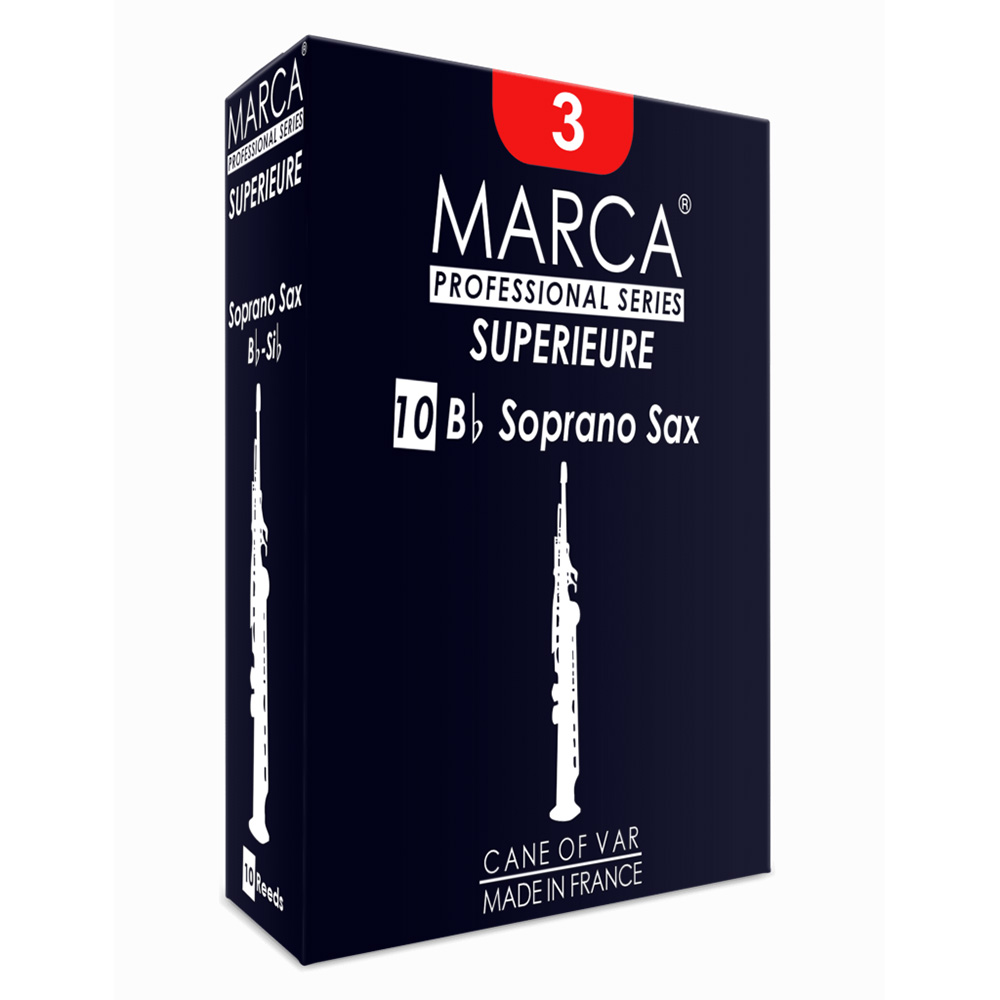 MARCA SUPERIEURE ソプラノサックス リード [2] 10枚入り