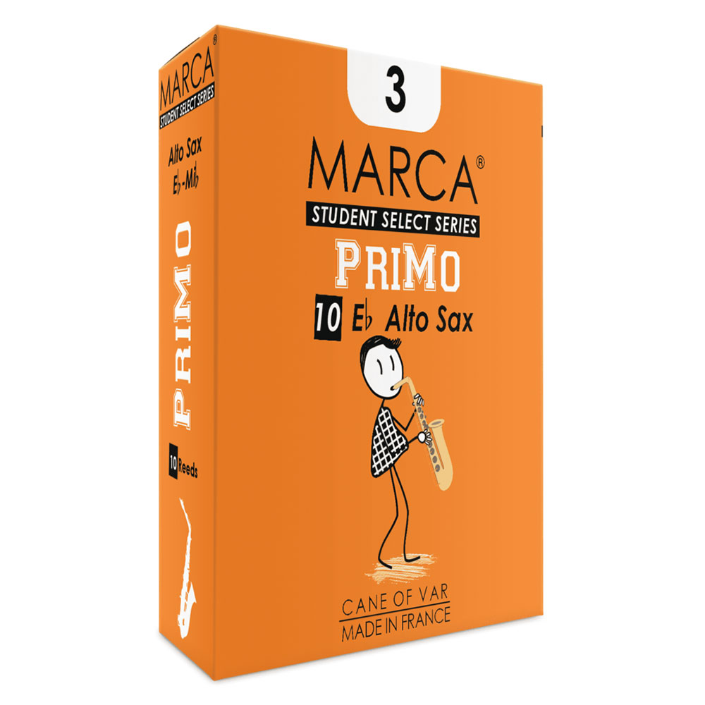 アルトサックス用)　10枚入り(マーカ　MARCA　リード　[4.1/2]　プリモ　PRIMO　全国どこでも送料無料の楽器店　アルトサックス　リード