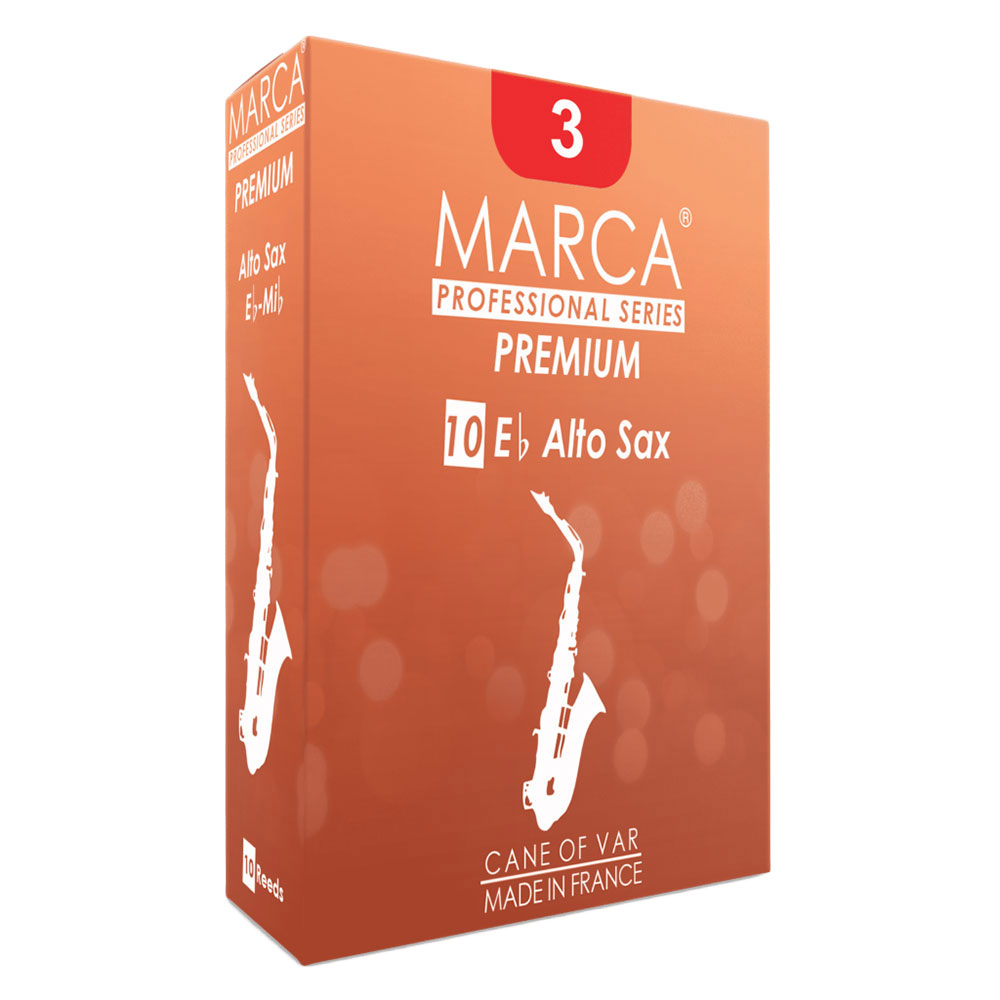 MARCA PREMIUM アルトサックス リード [4] 10枚入り