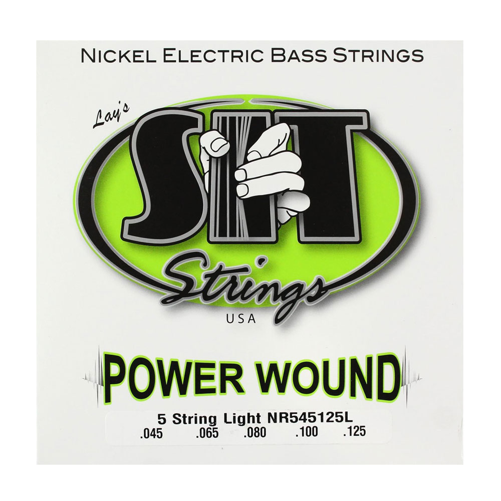 SIT STRINGS NR5-45125L POWER WOUND 5弦ベース弦(ステイ・イン・チューン エレキベース弦 5弦) |  web総合楽器店 chuya-online.com