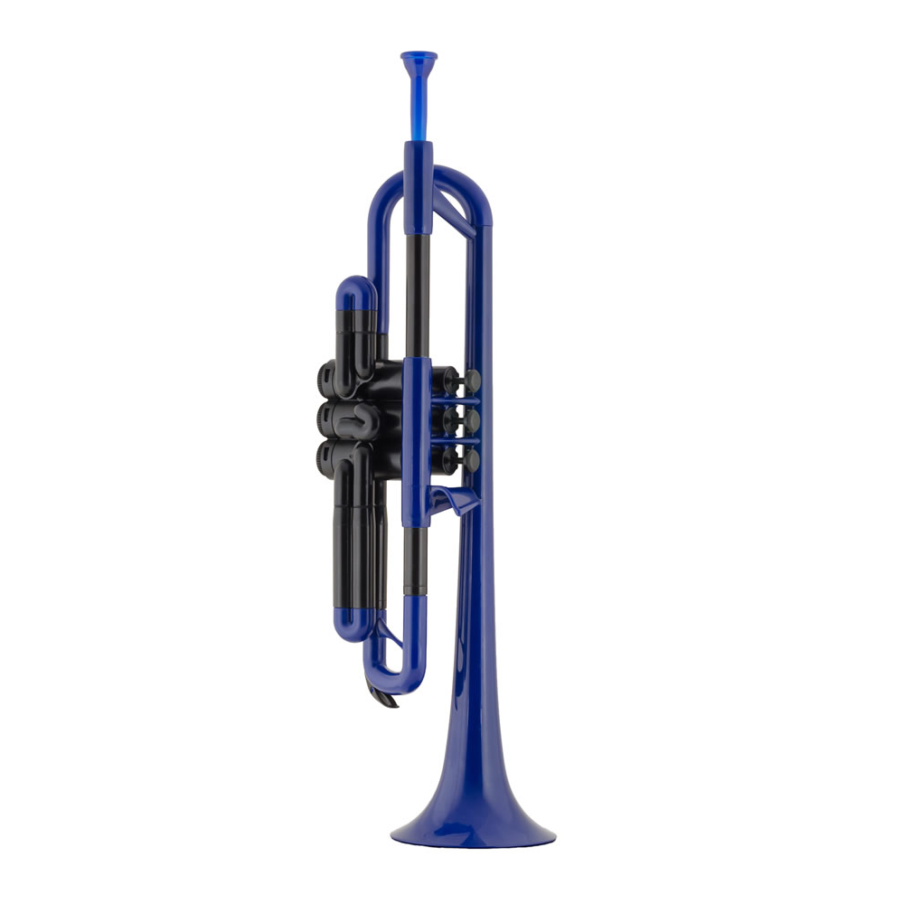 pInstruments PTRUMPET PTRUMPET1B Blue プラスチック製トランペット