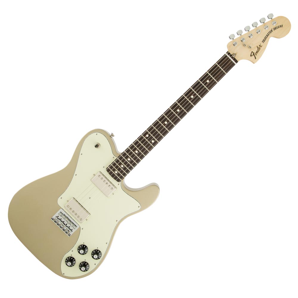 フェンダー Fender Chris Shiflett Telecaster Deluxe RW Shoreline Gold エレキギター