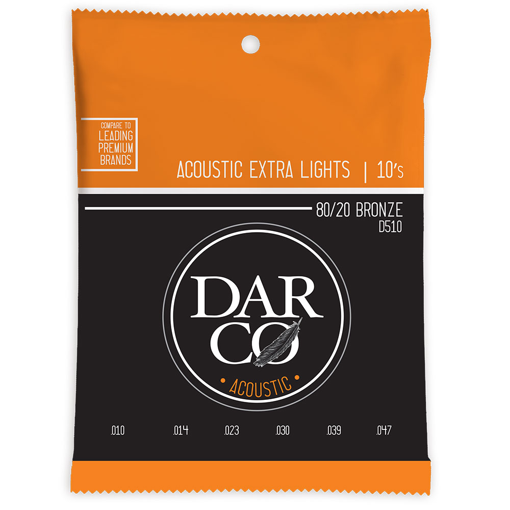 Darco D510 Acoustic Bronze Extra Light アコースティックギター弦