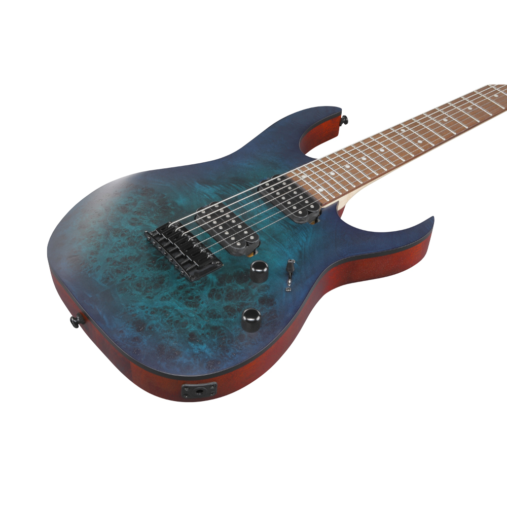 IBANEZ RG7421PB-SBF 7弦エレキギター ボディトップ画像