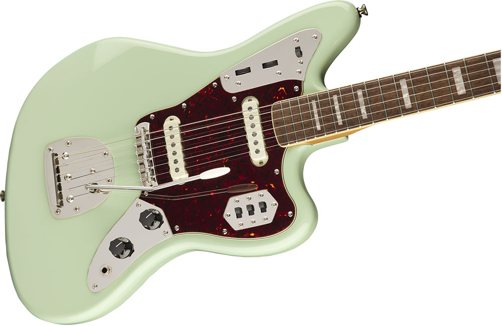 Squier Classic Vibe '70s Jaguar SFG LRL エレキギター ボディ画像