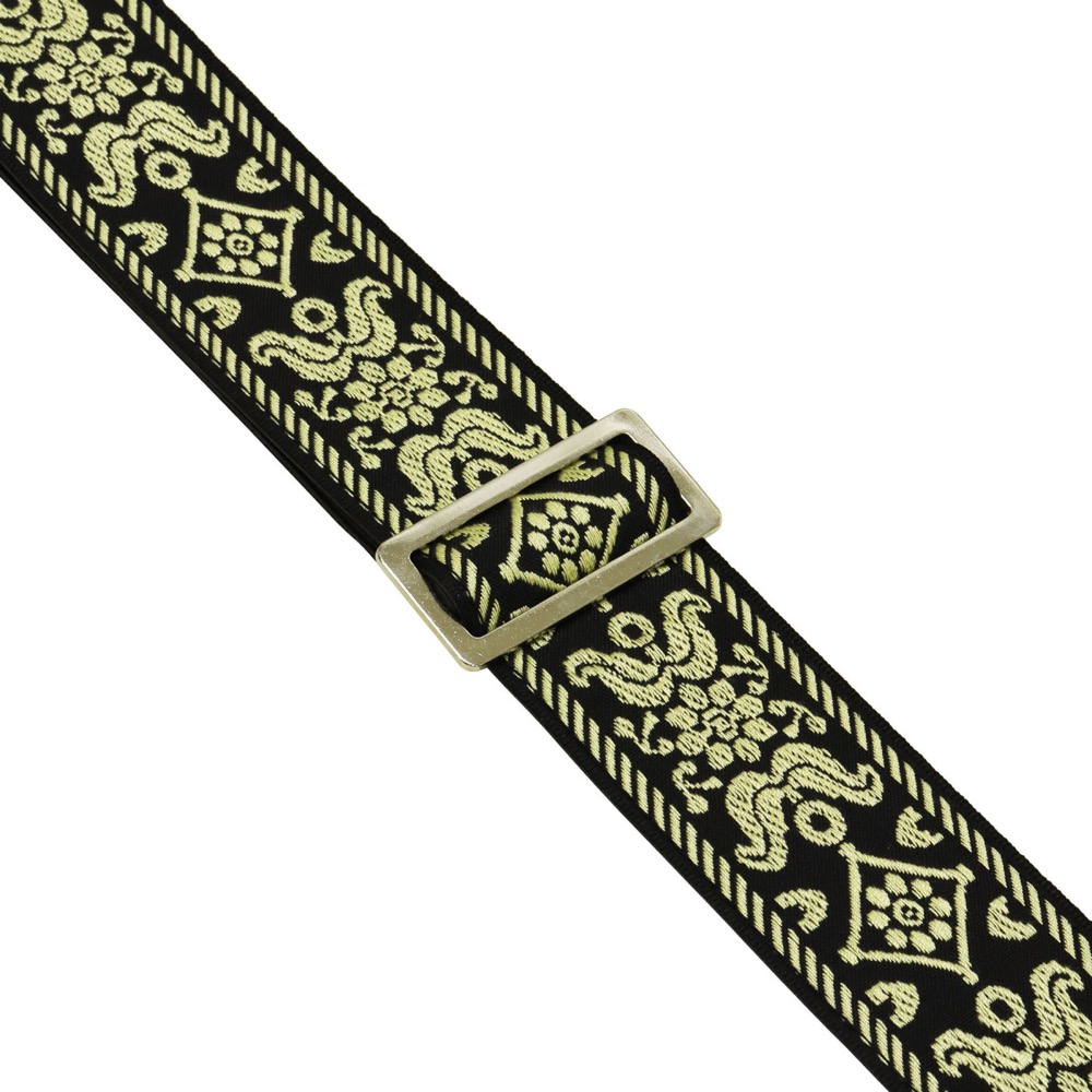 D’Andrea Ace Guitar Straps ACE-7 Old Gold ギターストラップ ストラップの柄の拡大画像