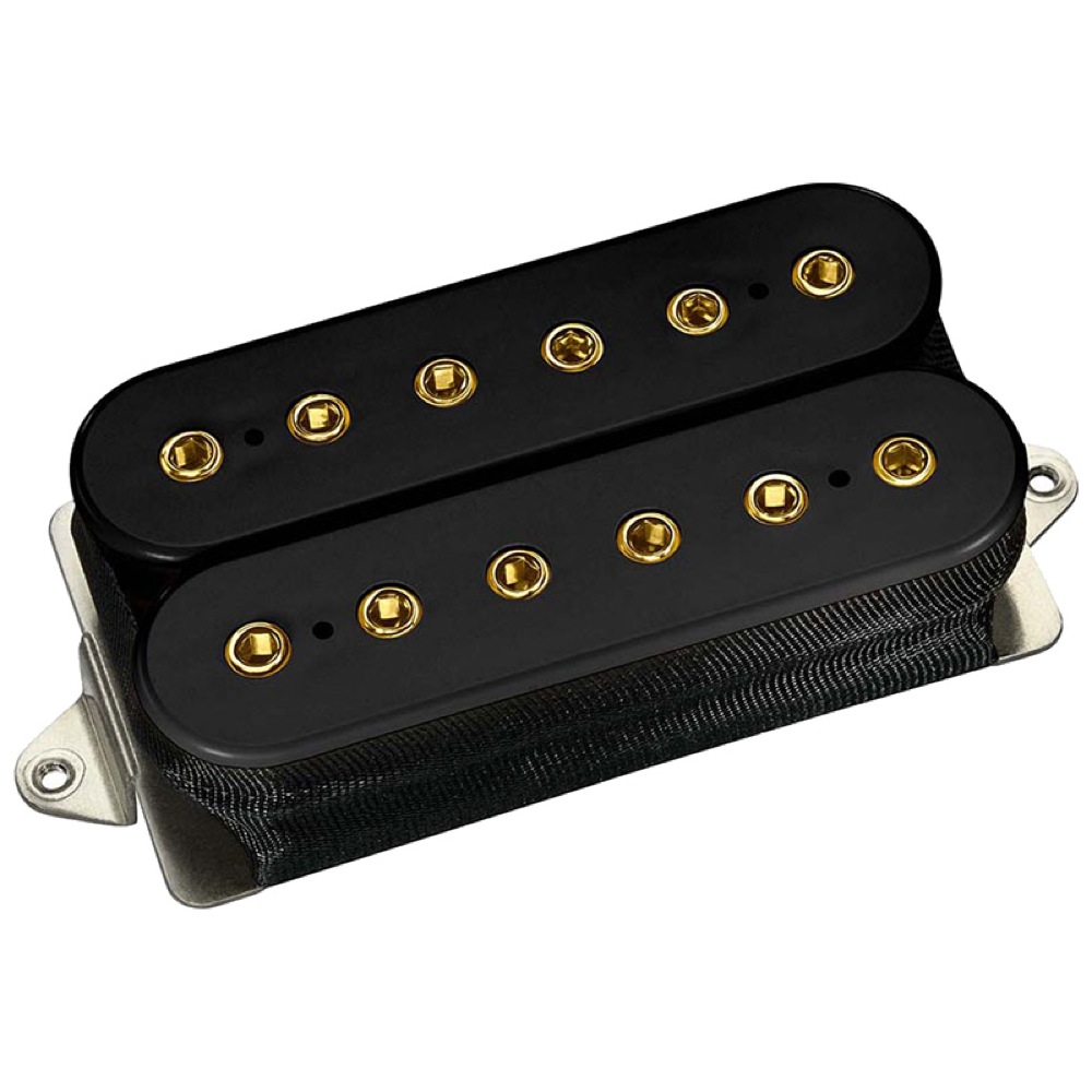 DiMarzio DP285F IGNO Bridge Black Gold Pole Pieses ギター