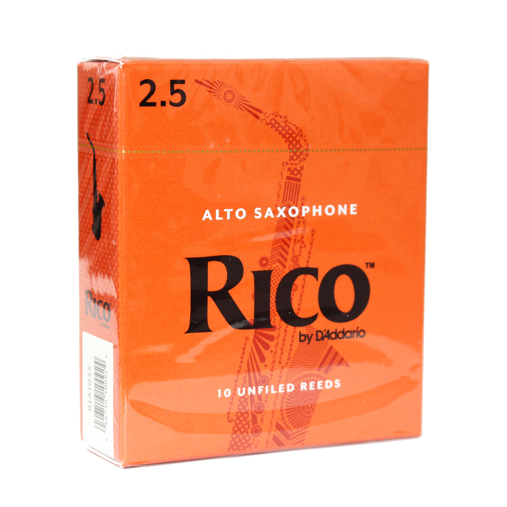 D’Addario Woodwinds/RICO RJA1025 リコ アルトサクソフォン リード 2.5 10枚入