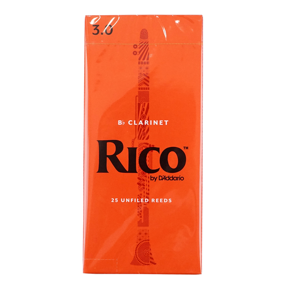 D’Addario Woodwinds/RICO RCA2530 リコ B♭クラリネット リード 3 25枚入