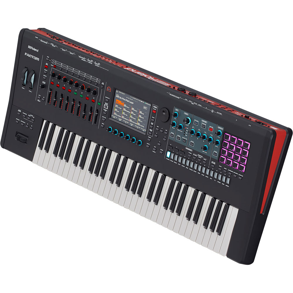 ローランド ROLAND FANTOM-6 MUSIC WORKSTATION シンセサイザー