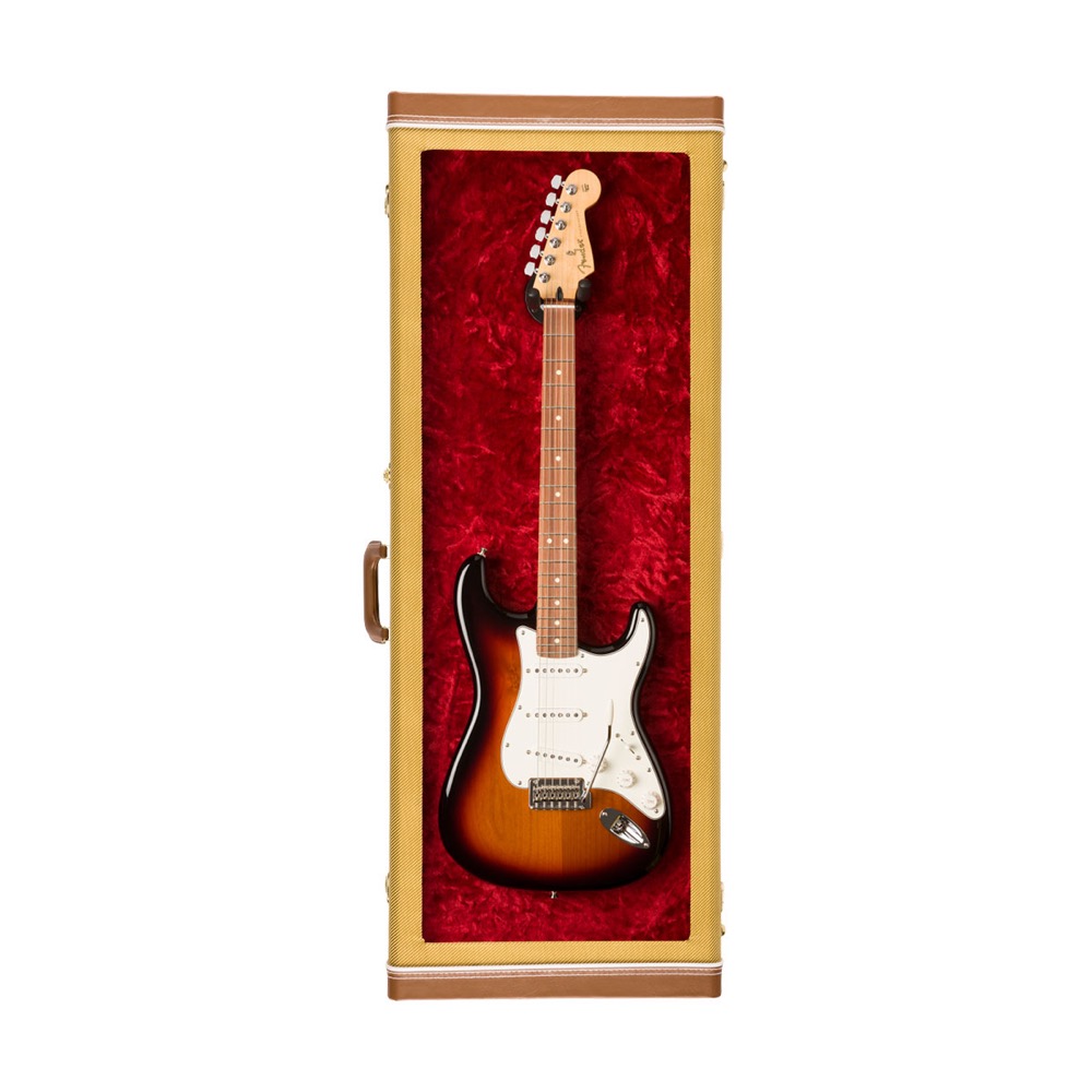 フェンダー Fender Guitar Display Case Tweed アクリルウィンドウ
