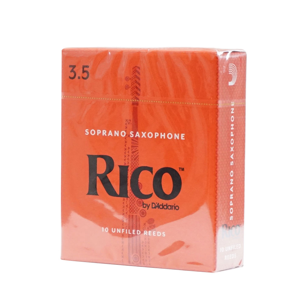 D’Addario Woodwinds/RICO RIA1035 リコ ソプラノサックスリード 10枚入り [3.5]