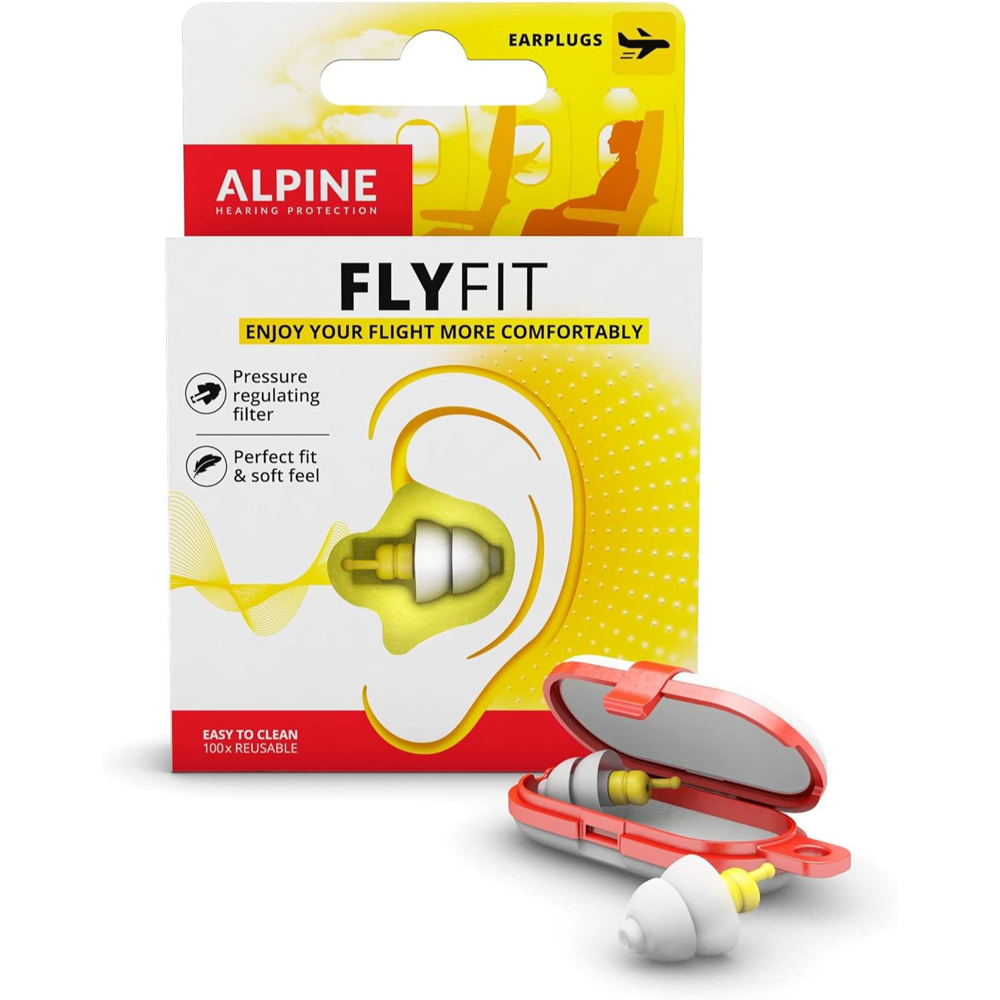 ALPINE HEARING PROTECTION FlyFit MINI GRIP 航空機内用イヤープラグ