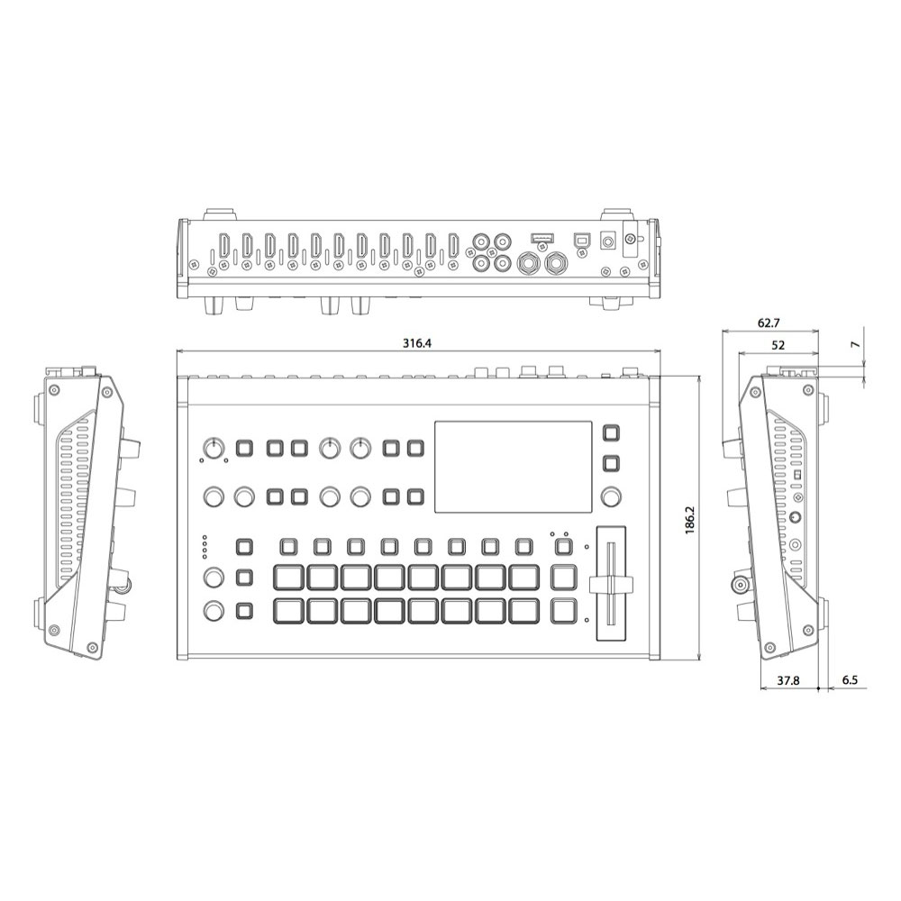 ローランド ROLAND V-8HD HD VIDEO SWITCHER ビデオスイッチャー