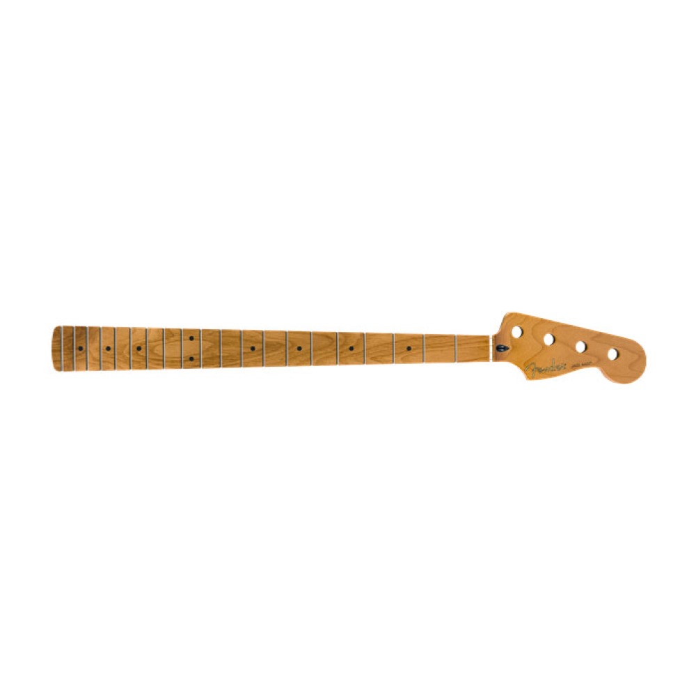 Maple　Fender　Maple　Bass　20　Medium　9.5　Roasted　Frets　Neck　Shape　Jazz　フェンダー　C　Jumbo　エレキベースネック-