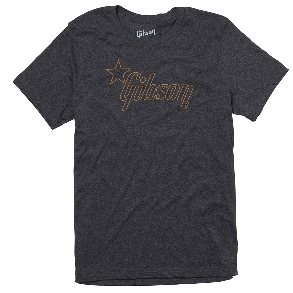 GIBSON GA-LC-STRGLG STAR LOGO TEE LG Tシャツ Lサイズ 半袖