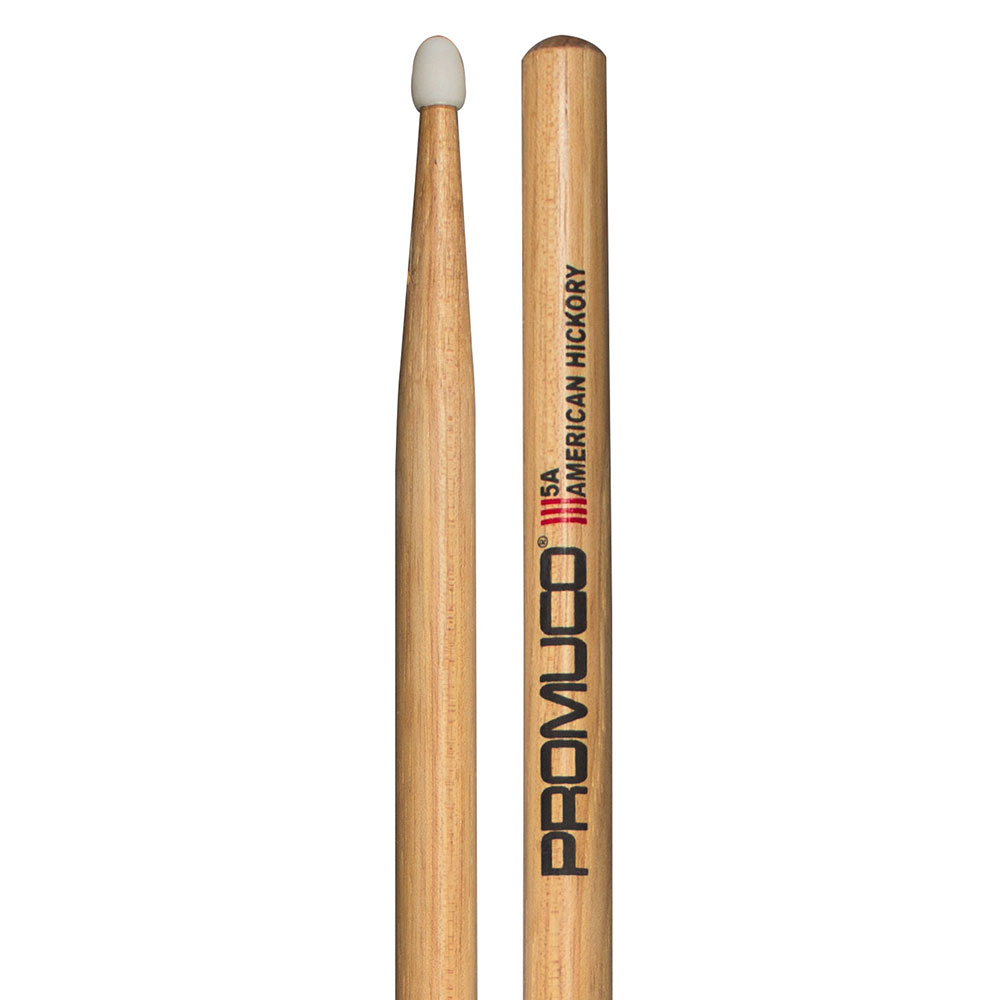 Promuco Percussion 1801N5A American Hickory 5A Nylon Tip ドラムスティック