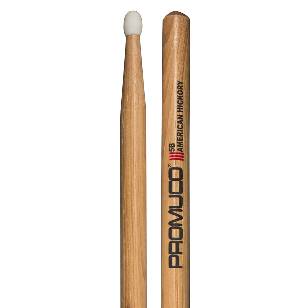 Promuco Percussion 1801N5B American Hickory 5B Nylon Tip ドラムスティック