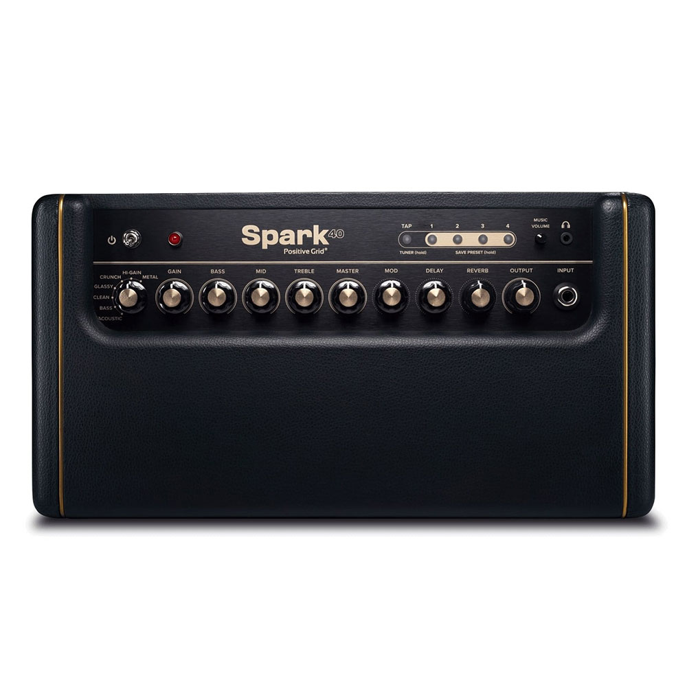 Positive Grid Spark 40 コンボ ギター アンプ ブラック - アンプ