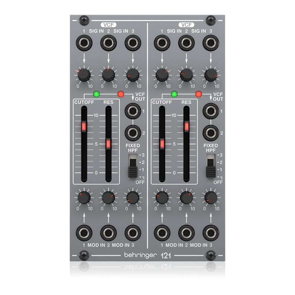 ベリンガー BEHRINGER 121 DUAL VCF モジュラーシンセサイザー ユーロ