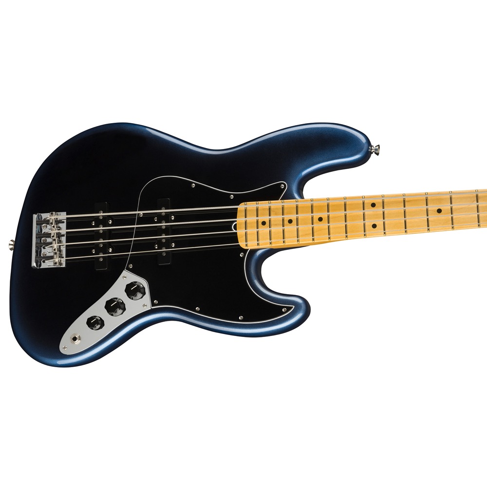 Fender American Professional II Jazz Bass MN Dark Night エレキベース ボディトップ画像