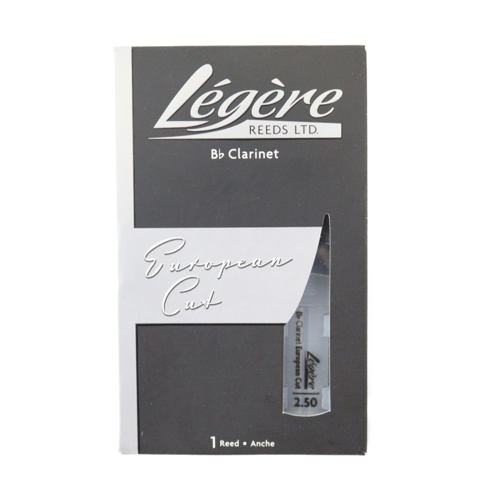 Legere BBES2.50 European Cut B♭クラリネットリード [2 1/2](レジェール ヨーロピアンカット ビーフラット  クラリネット) 全国どこでも送料無料の楽器店