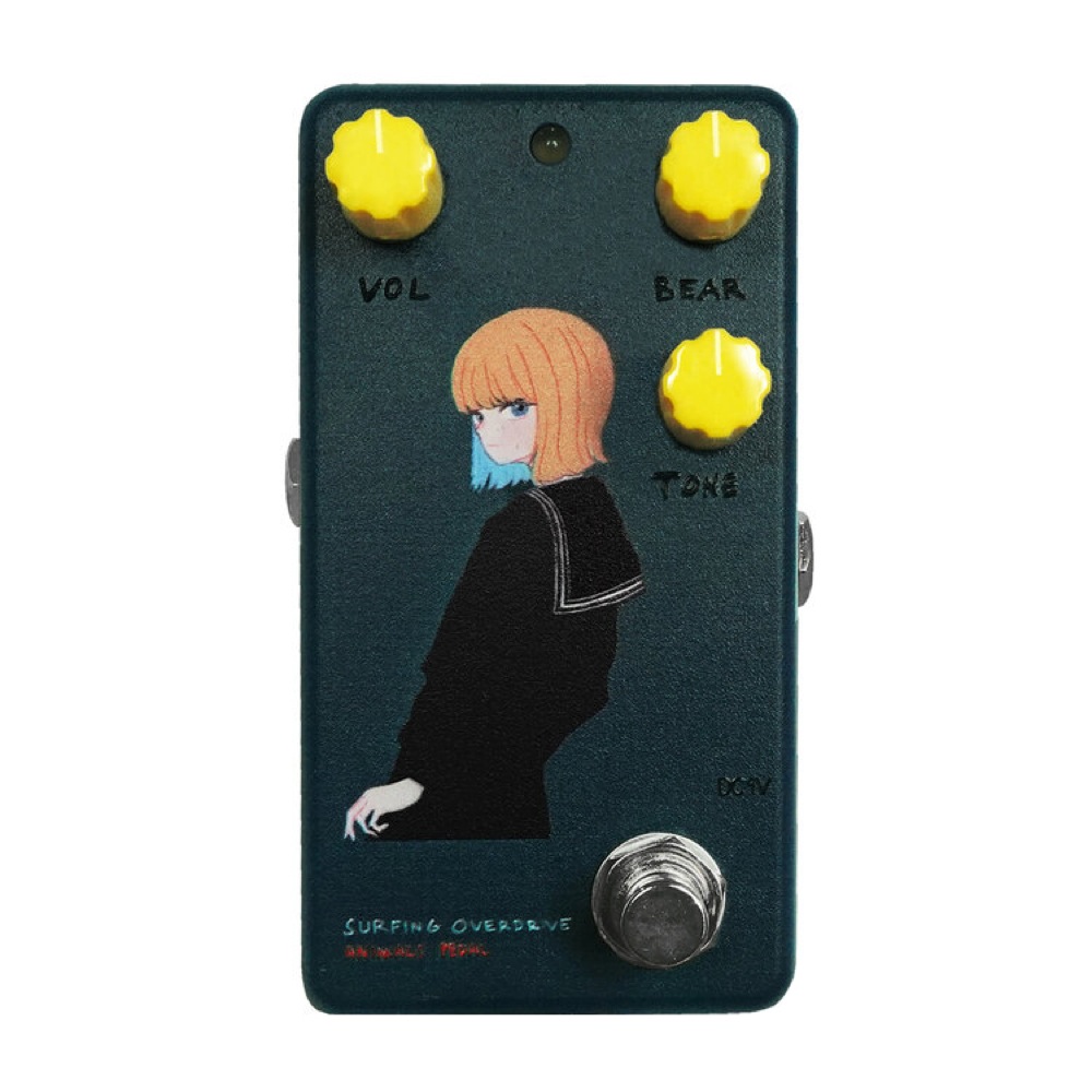 Animals Pedal Custom Illustrated 001 Surfing Bear Overdrive by 文 
