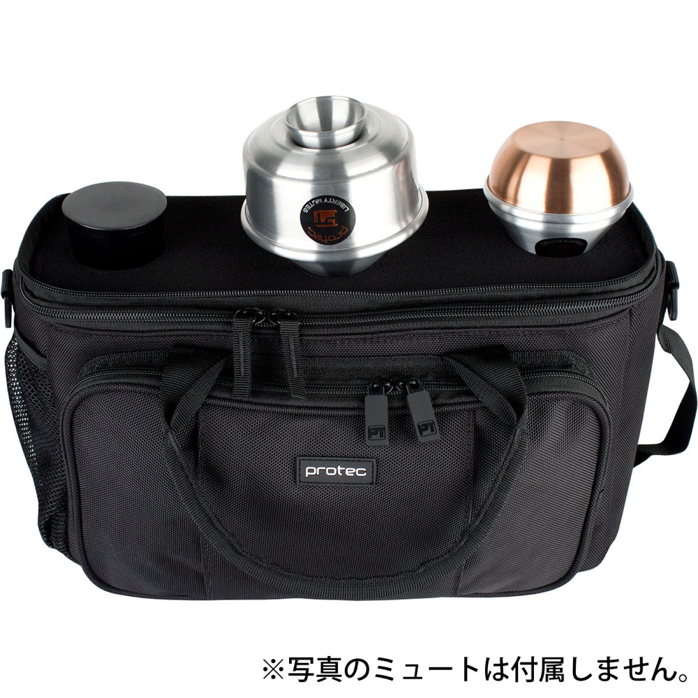 PROTEC M405 Trumpet Mute Bag Modular Walls & Mute Holder トランペット用 ミュートバック 使用イメージ画像