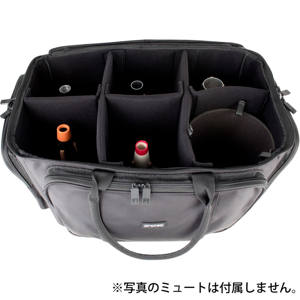 PROTEC M407 Trombone Mute Bag Modular Walls & Mute Holder トロンボーン用 ミュートバック