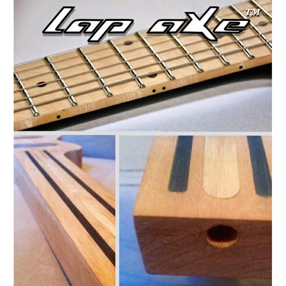 Lap Axe EX-Jazz Custom Maple/Bocote EXJC-124 トラベルギター(ラップ