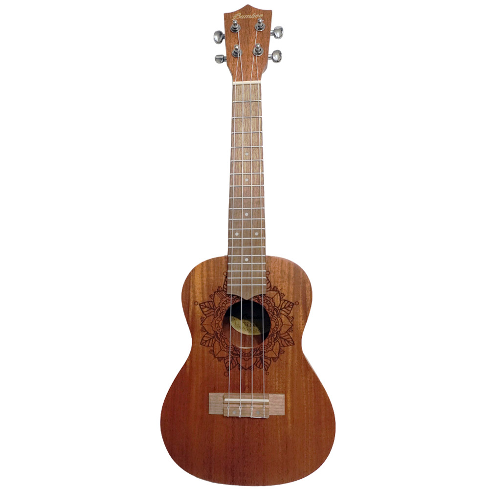 Bamboo BU-23KAI Kailua Concert Ukulele コンサートウクレレ(強いアタックサウンドが特徴のSapele材を採用)  | web総合楽器店 chuya-online.com