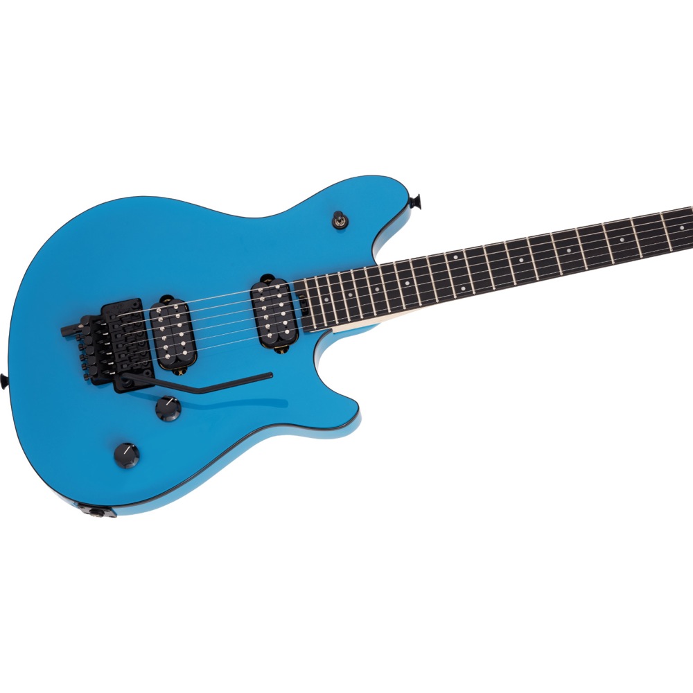 EVH Wolfgang Special Ebony Fingerboard Miami Blue エレキギター ボディアップの画像