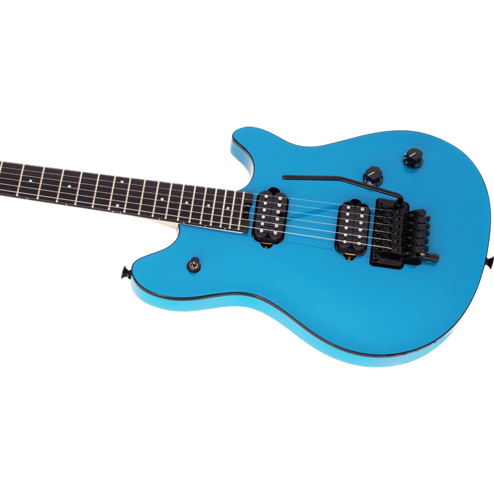 EVH Wolfgang Special Ebony Fingerboard Miami Blue エレキギター ボディアップの画像