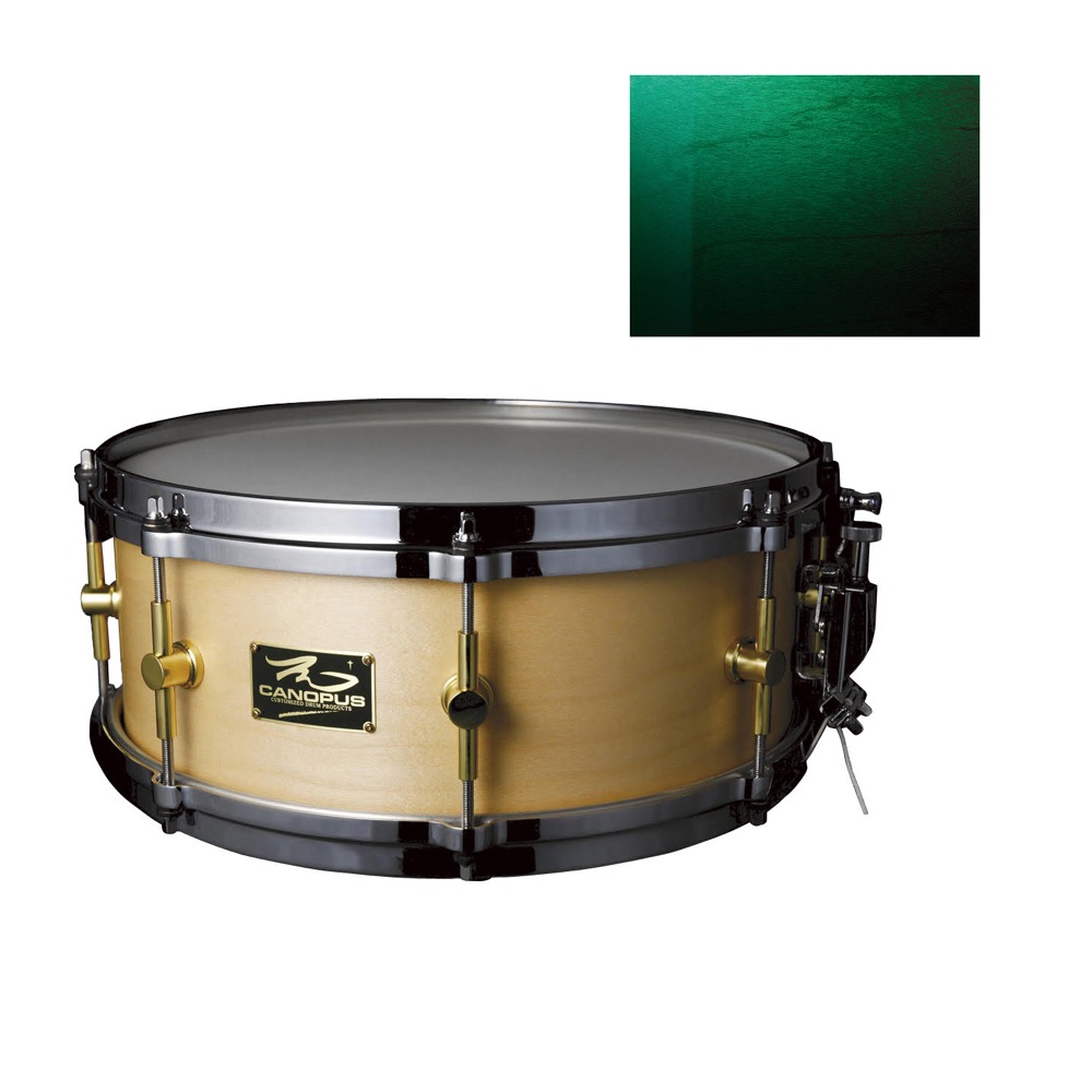 CANOPUS M-1365 The Maple Emerald Fade LQ グロス ラッカー