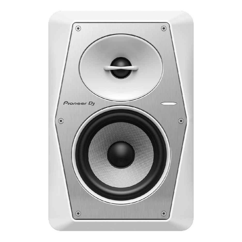 Pioneer DJ VM-50-W VMシリーズ アクティブモニタースピーカー 1台 5.25インチ 正面の画像