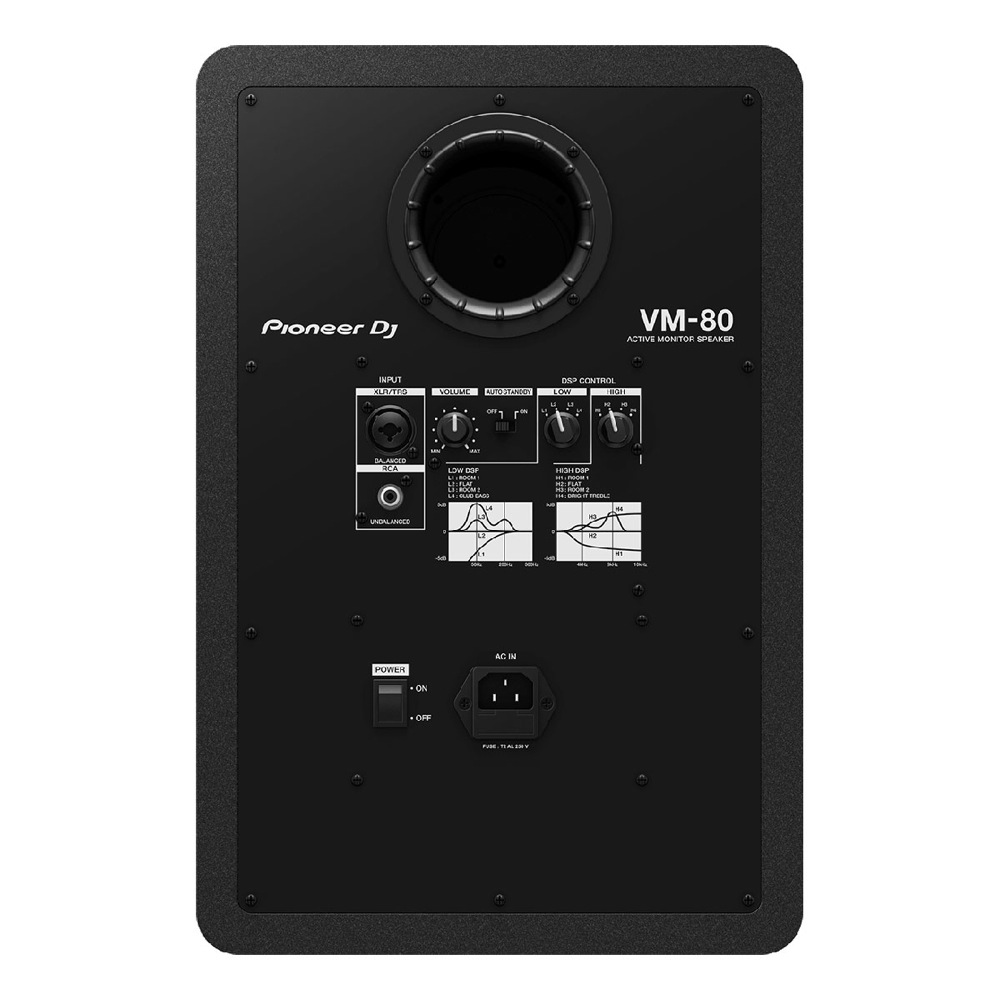 Pioneer DJ VM-80 VMシリーズ アクティブモニタースピーカー 1台 8